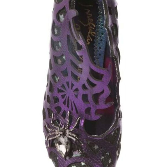Irregular Choice Halloween Shoes On the Web - spider web shoes. Size 38 - Picture 4 of 4